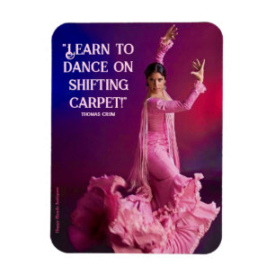 Learn to Dance on Shifting Carpet Magnet