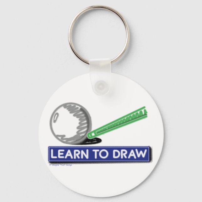 Learn to Draw Key Ring (Front)