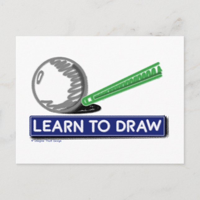 Learn to Draw Postcard (Front)