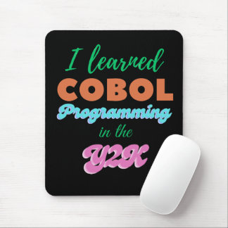 Learned Cobol Language in the Y2K (Year 2000) Mouse Mat