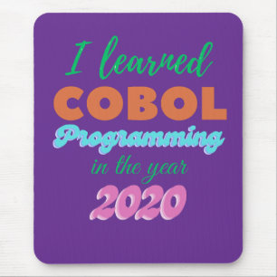 Learned Cobol Programming Language in 2020 Mouse Mat