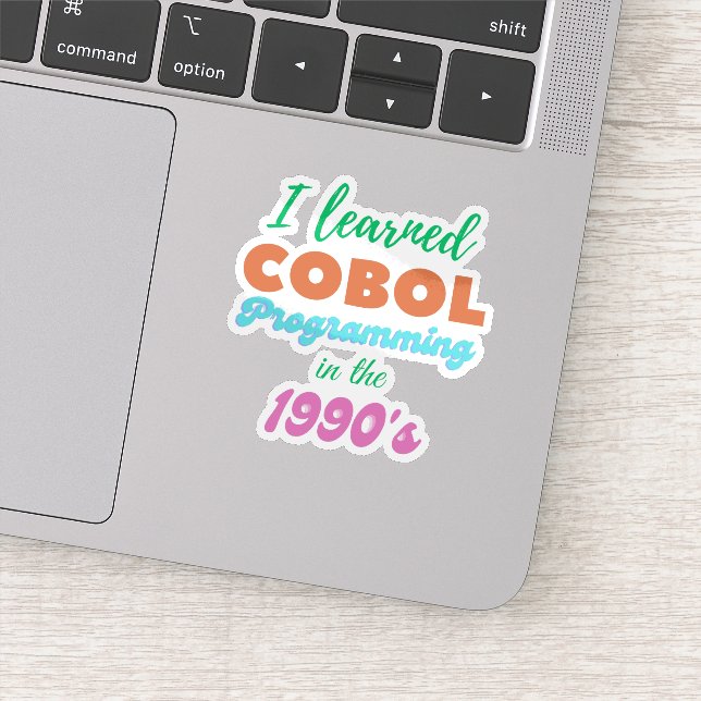 Learned Cobol Programming Language in the 90s (Detail)