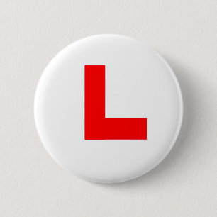 Learner 6 Cm Round Badge