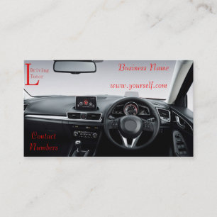 Learner Driver business card