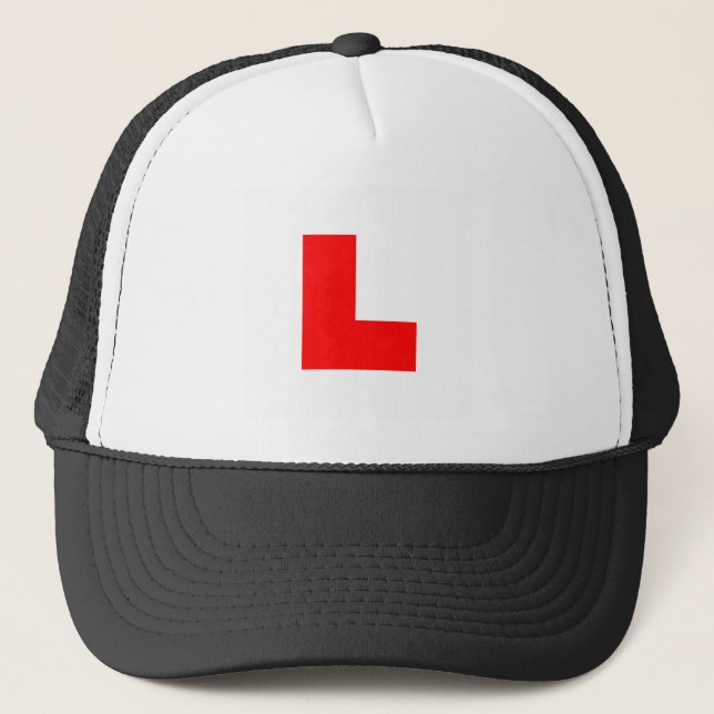 Learner Symbol Trucker Hat (Front)