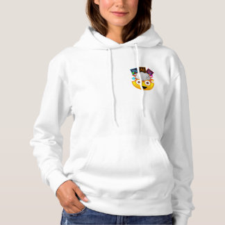Learning Adobe Makes my head implode Emoji Hoodie