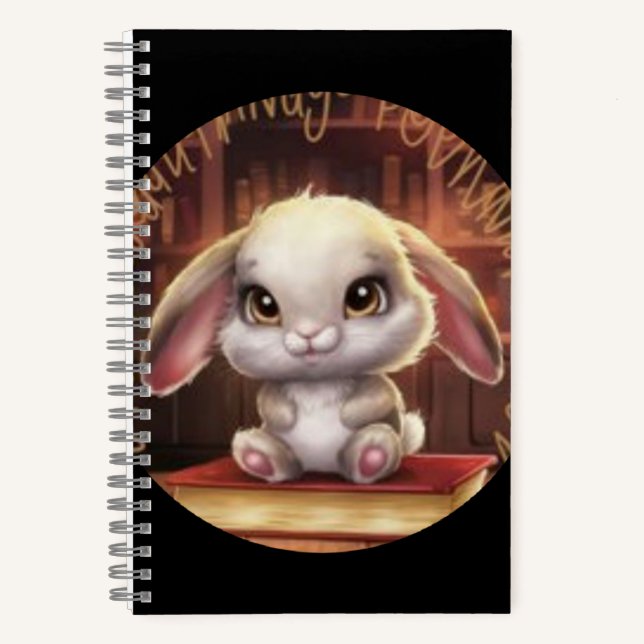Learning bunny  notebook (Front)