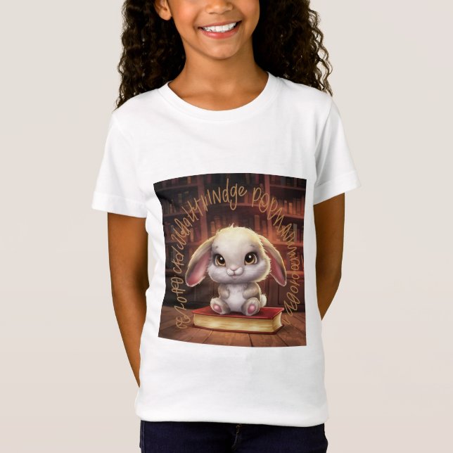 learning bunny T-Shirt (Front)