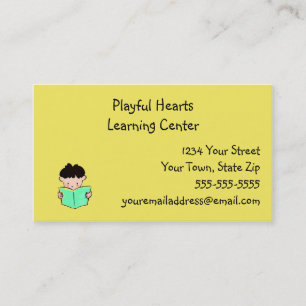 Learning Centre Business Cards