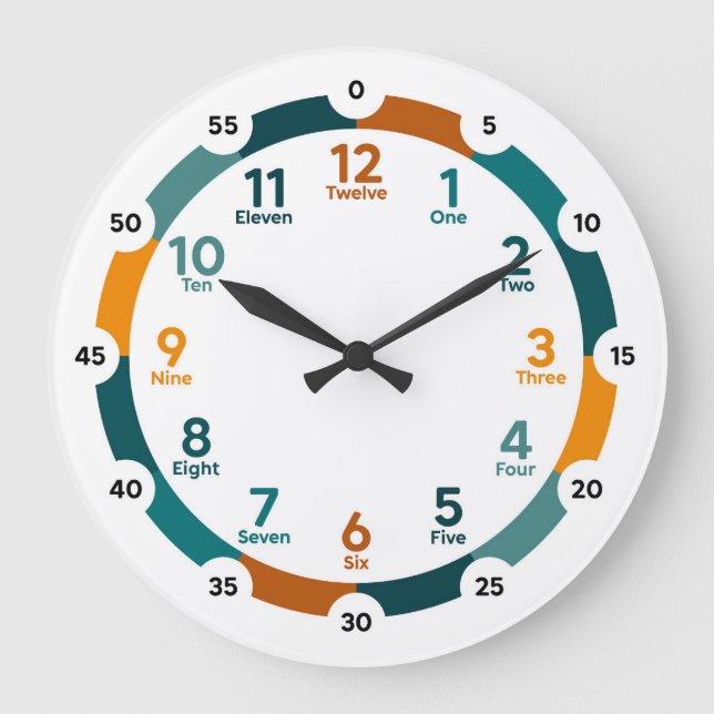 Learning Clock - Desert Dream (Front)