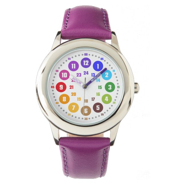 Learning Clock for Children Watch (Front)