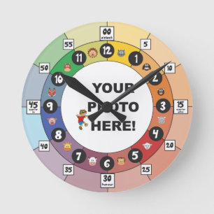 Learning Clock for Toddlers and Young Children
