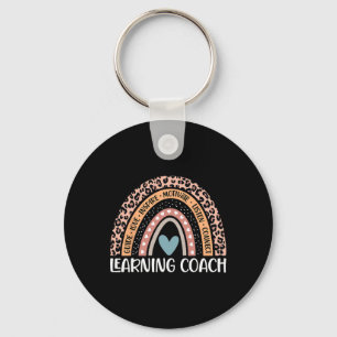Learning Coach 100th Day Of School Learning Teache Key Ring