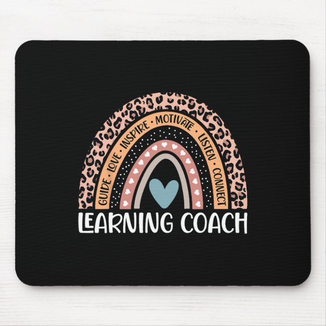 Learning Coach 100th Day Of School Learning Teache Mouse Mat (Front)