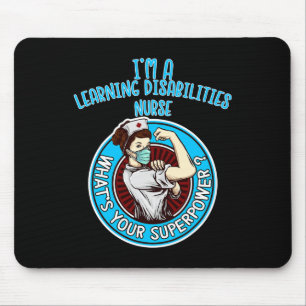 Learning Disabilities Nurse For Women Nursing App Mouse Mat
