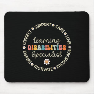 Learning Disabilities Specialist Appreciation Back Mouse Mat
