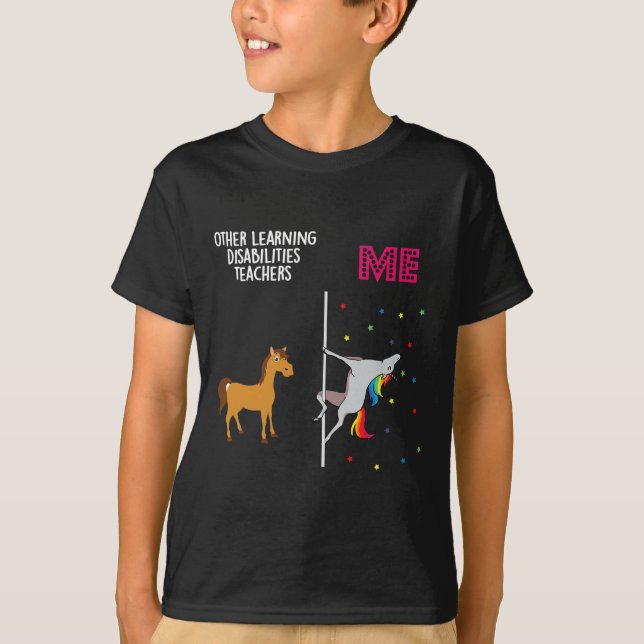 Learning Disabilities Teacher Unicorn Others You  T-Shirt (Front)