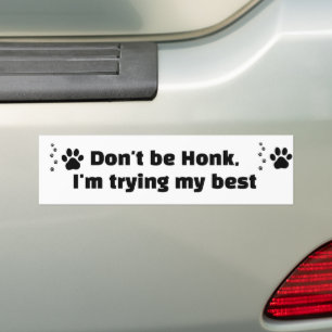 Learning Driver Please Don’t Honk Bumper Sticker