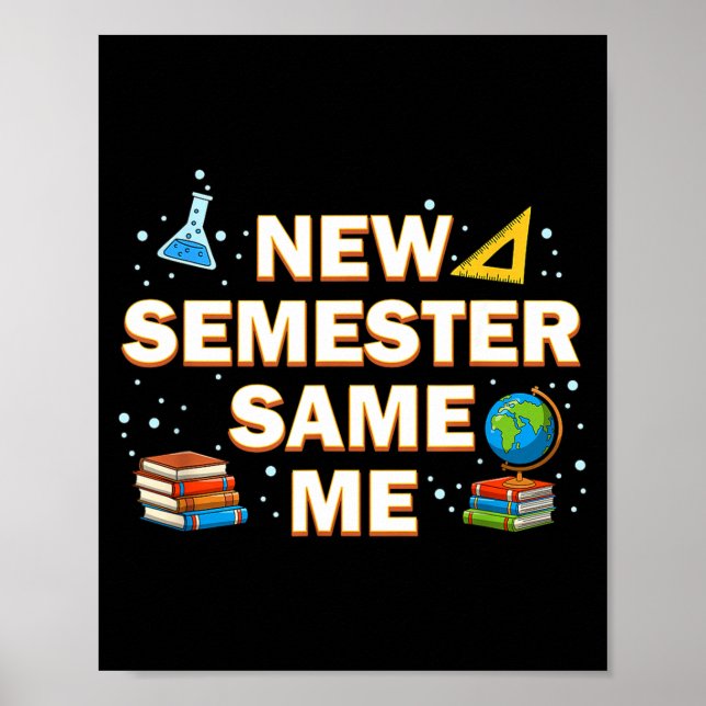 Learning for Exams Student Learn School New Poster (Front)