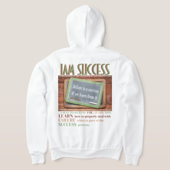 LEARNING FROM FAILURE HOODIE (Laydown Back)