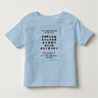 Learning my ABC's (Y.U. Little Genius) Toddler T-Shirt