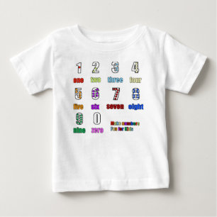LEARNING NUMBERS FUNTIME BABY T-Shirt