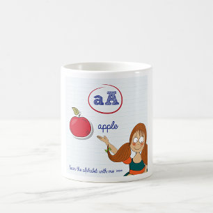 Learning The Alphabet Mug