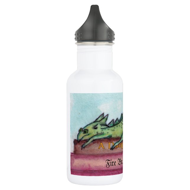 Learning To Be A Dragon Water Bottle (Left)