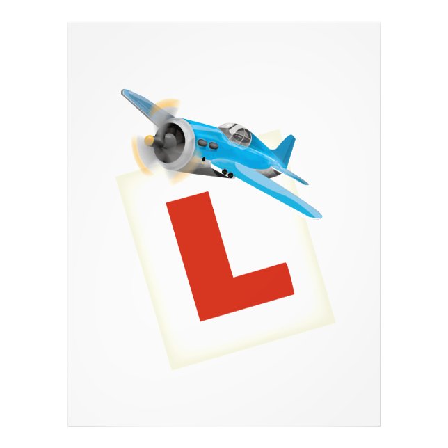 Learning to fly photo print (Front)