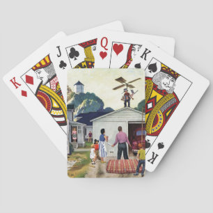 Learning to Fly Playing Cards