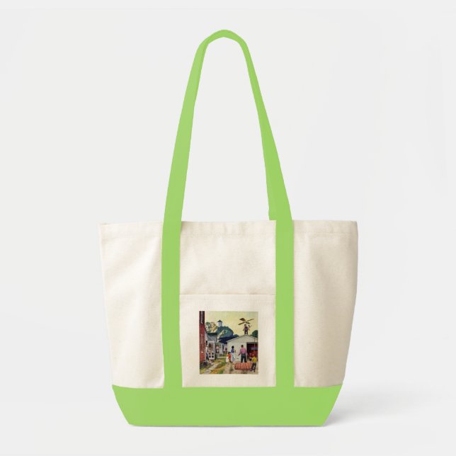 Learning to Fly Tote Bag (Front)