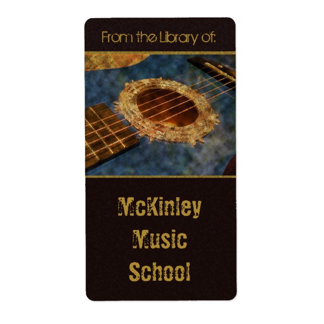 Learning to Rock Bookplates (Front)