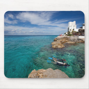 Learning To Scuba Dive, Cozumel Mexico Mouse Mat