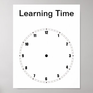 Learning to Tell Time Poster