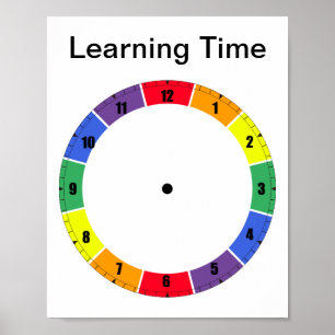 Learning to Tell Time Poster
