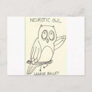 . . . learns ballet postcard