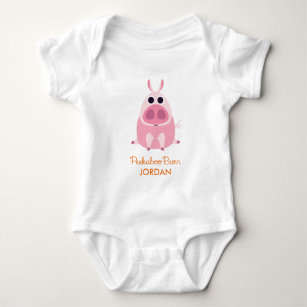 Leary the Pig Baby Bodysuit