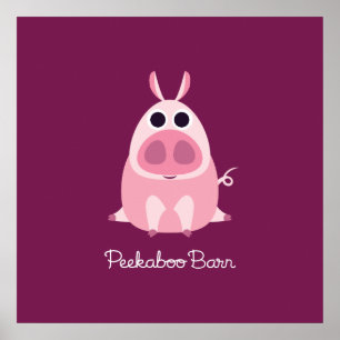 Leary the Pig Poster