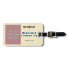 Leash Tag - Therapy Dog