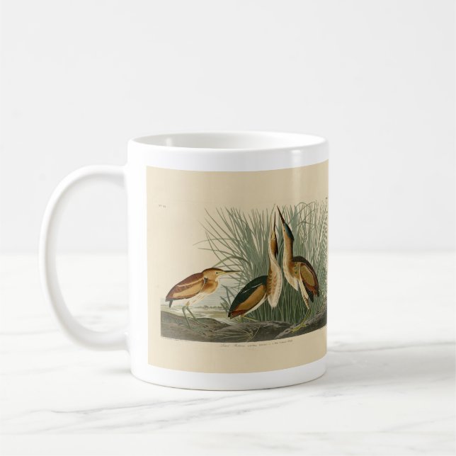 Least Bittern from Audubon's Birds of America Coffee Mug (Left)