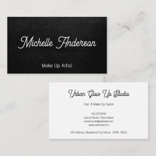 Leather Background Texture Business Card