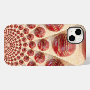 Leather Ball Rhythm Cricket Balls: Rhythmic Array Case-Mate iPhone 14 Plus Case