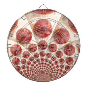 Leather Ball Rhythm Cricket Balls: Rhythmic Array Dartboard