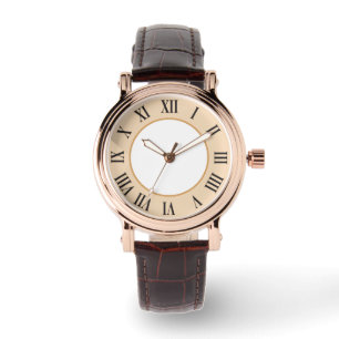 Leather Band Business Watches for Men and Women