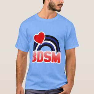 LEATHER / BD RAINBOW FLAG T-Shirt