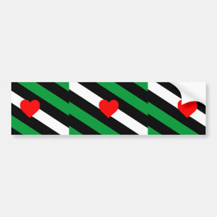 Leather Boi Pride Flag Bumper Sticker