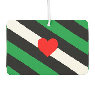 Leather Boi Pride Flag Car Air Freshener