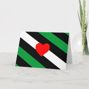 Leather Boi Pride Flag Card