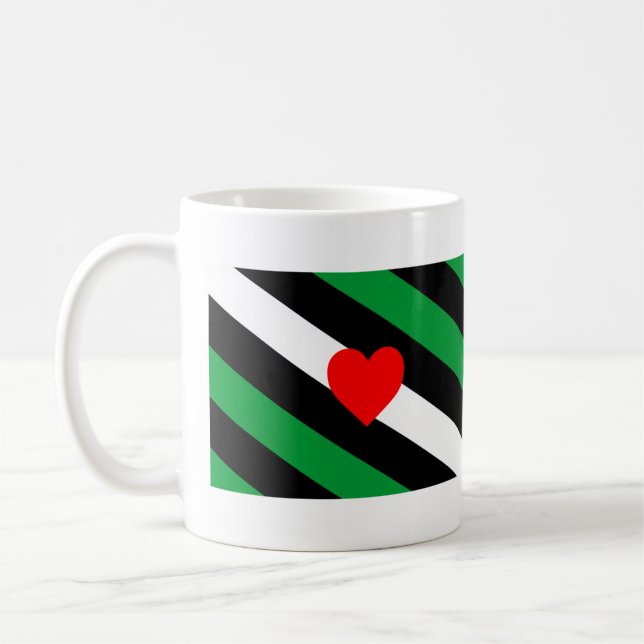 Leather Boi Pride Flag Coffee Mug (Left)