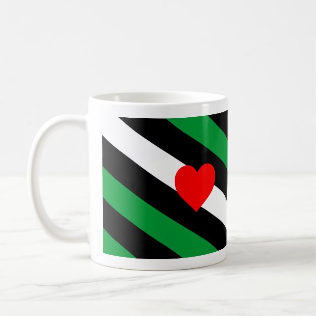 Leather Boi Pride Flag Coffee Mug (Left)